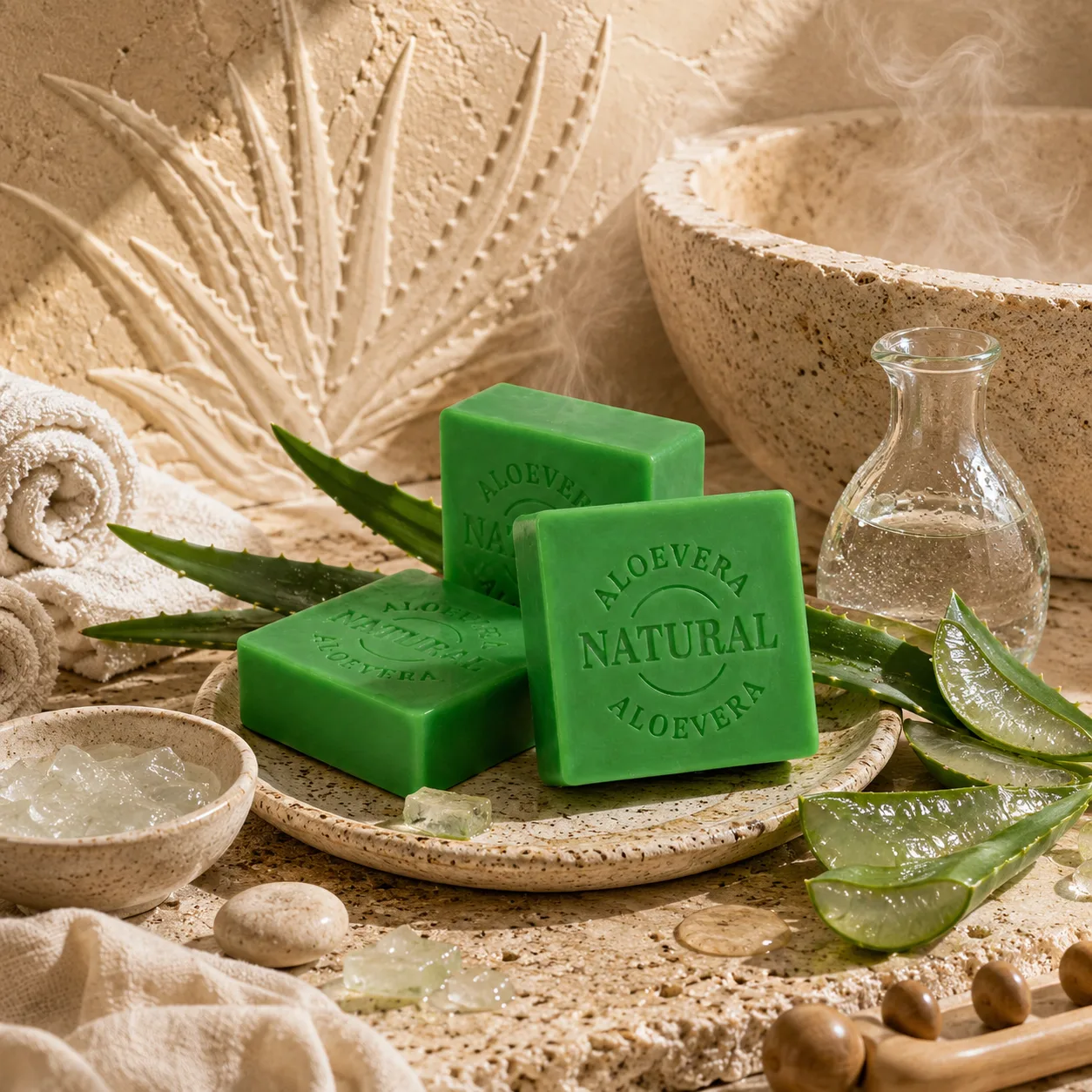 Aloevera Bitkisel Sabun