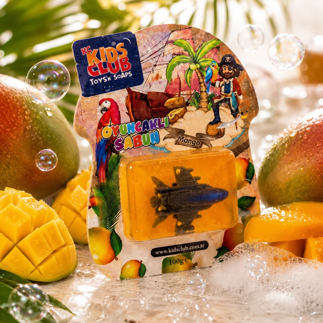 Mango Temalı Oyuncaklı Sabun 100 ge