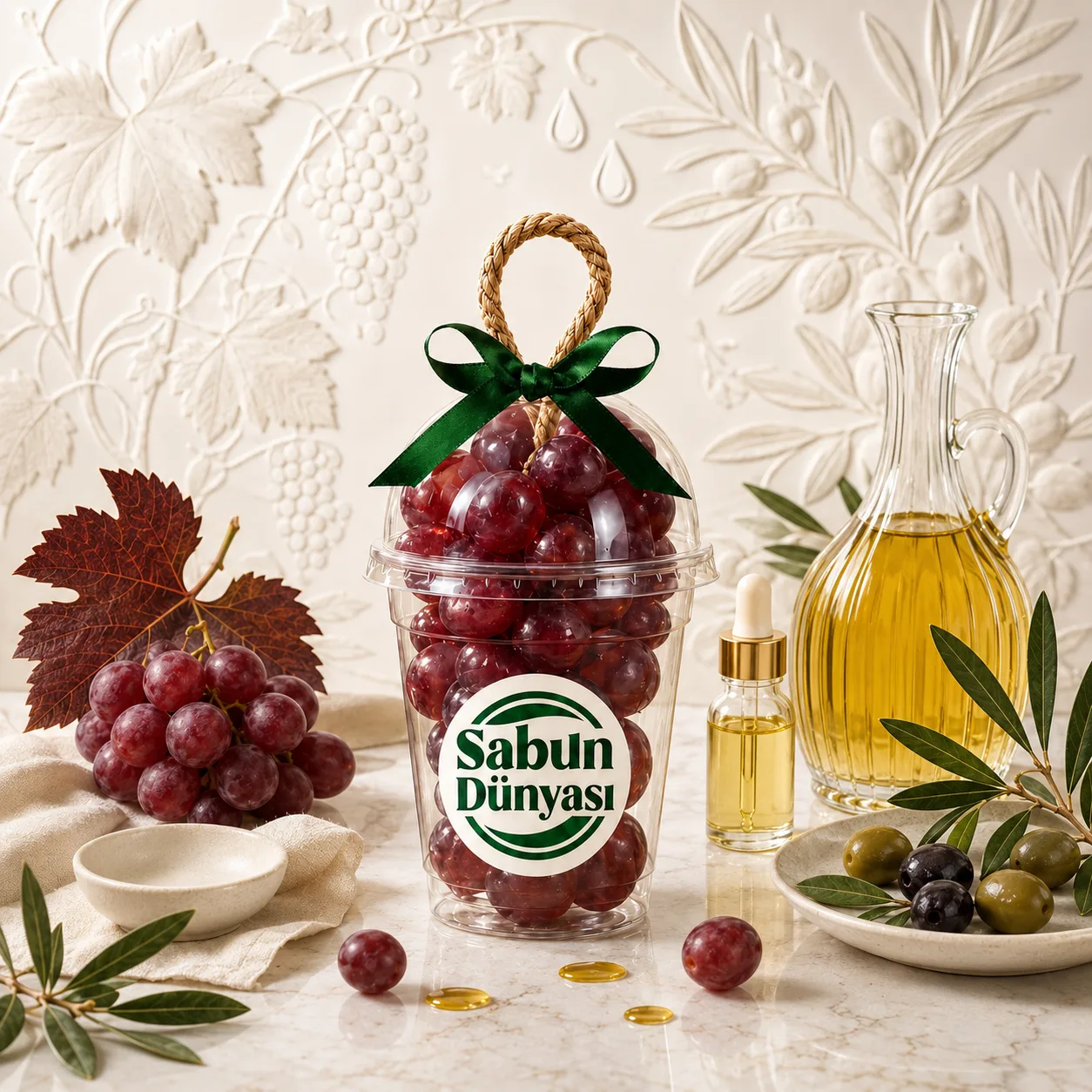 Red Globe Üzüm Salkımı İpli Sabun 250 g