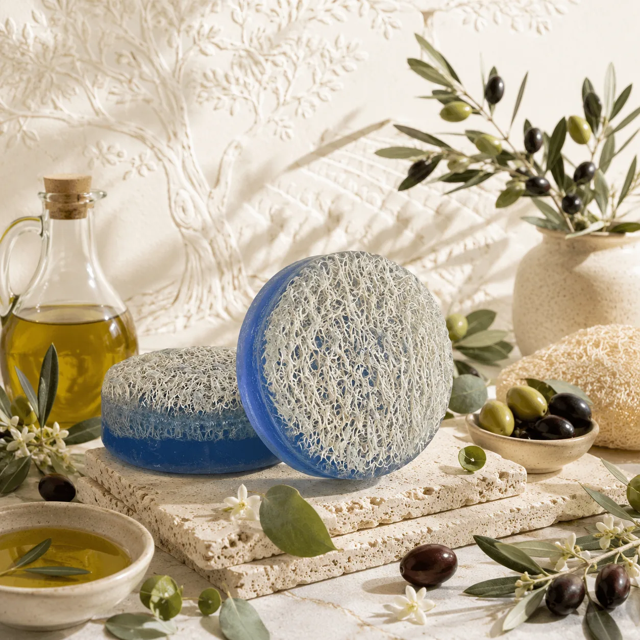 Doğal Jojoba Özlü Kabak Lifli Sabun